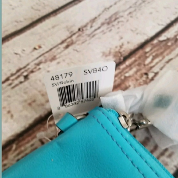 *sold*Coach Legacy Wristlet Robin Blue - Picture 4 of 4